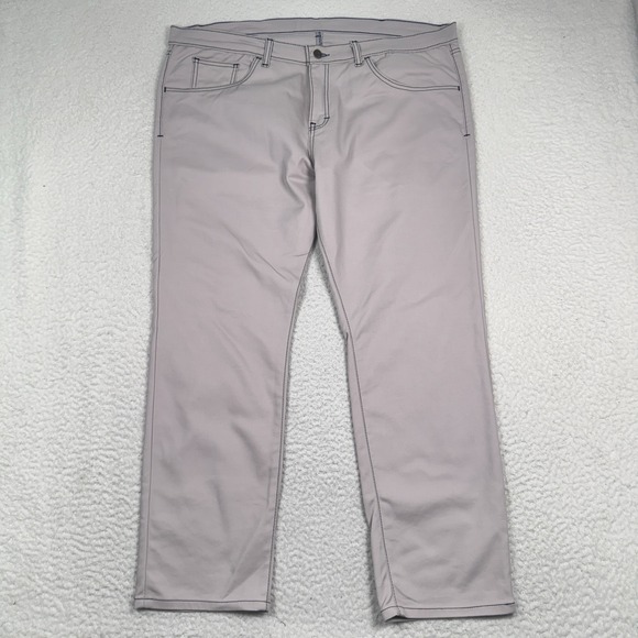Blue Delta Other - Blue Delta Pants Mens 42x29 5 Pocket Chino Stretch Contrast Custom Made USA